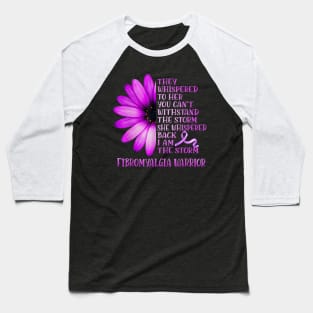 I'am the Storm Fibromyalgia Warrior Baseball T-Shirt